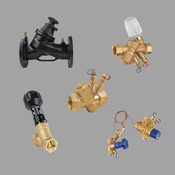 Автоматический балансировочный клапан CIM 795 Ду15 Ру25 0,025-2,448 куб ...