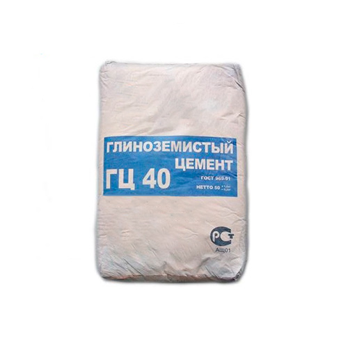Цемент глиноземистый ГЦ-50 ГОСТ 969-77